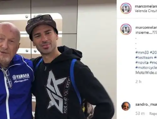 Yamaha, Melandri dà una mano a Valentino Rossi?