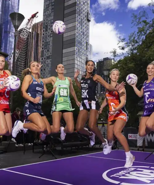 Melbourne accoglie le campionesse del Netball: le foto