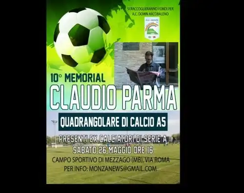 ‘Memorial Claudio Parma’, calcio e solidarietà