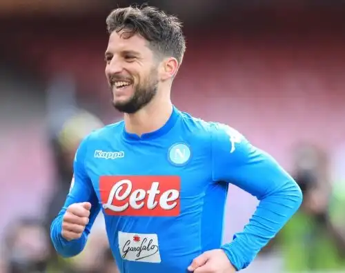 Dries Mertens ringrazia la Spal