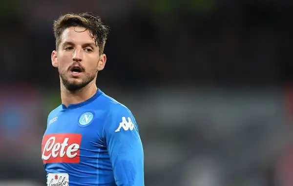 Mertens, messaggio social ai tifosi del Napoli