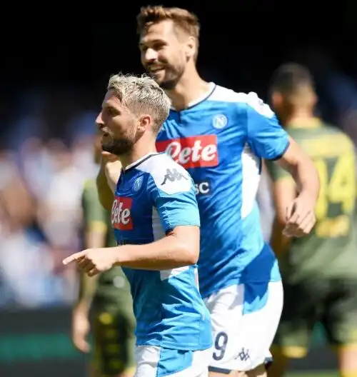 Il Chelsea su fionda su Mertens