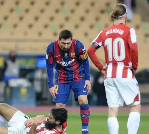 Caos Barcellona: Messi perde trofeo e faccia