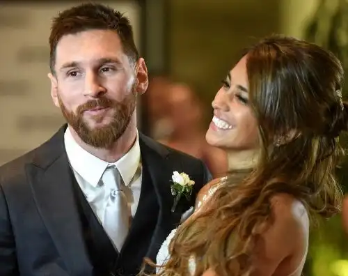 Messi ride: splendida notizia per Leo e Antonella