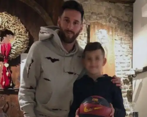 Messi in Friuli per il Mondiale