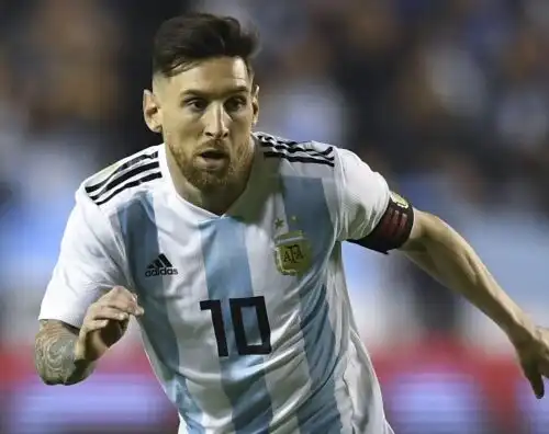 Argentina, Messi non si allena