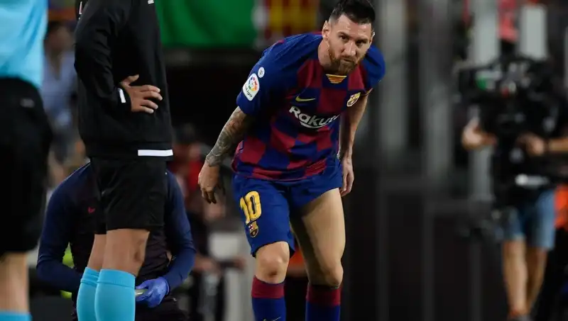 Messi ko, Inter a rischio