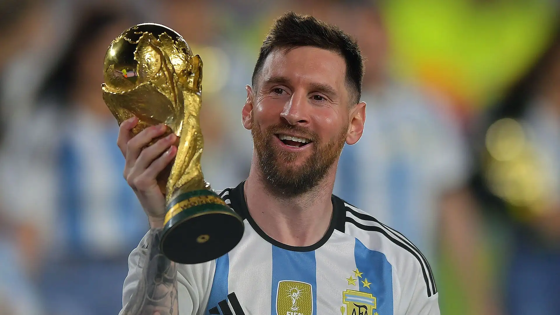 In Qatar è riuscito nell'impresa di vincere la Coppa del Mondo