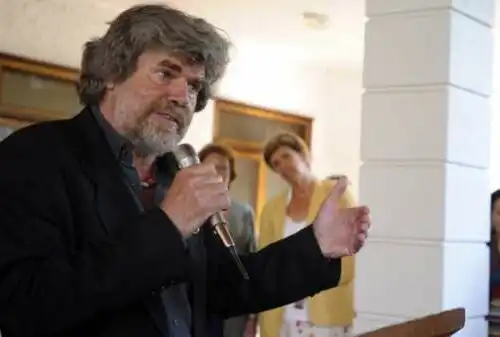 Reinhold Messner sposa Diane Schumacher