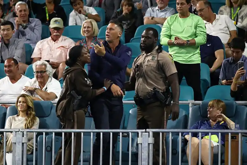 Durante la sfida tra Kyrgios e Lajovic si è visto di tutto.