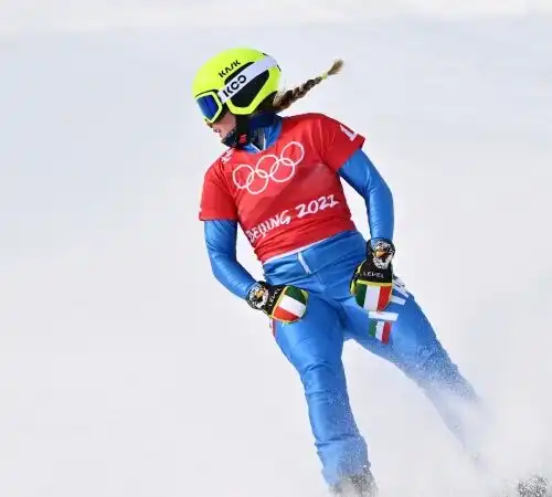 Pechino 2022, Michela Moioli delude nello snowboardcross