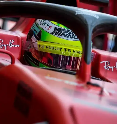 Mick Schumacher esordisce sulla Ferrari