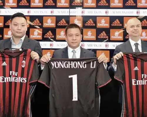 Milan, riecco Yonghong Li: “Ho fiducia in voi”