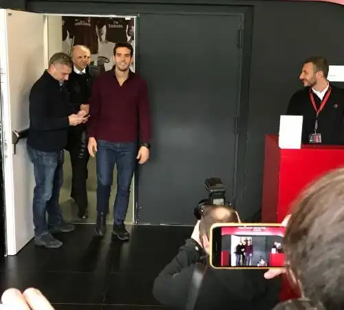 Riecco Kakà, festa a Casa Milan