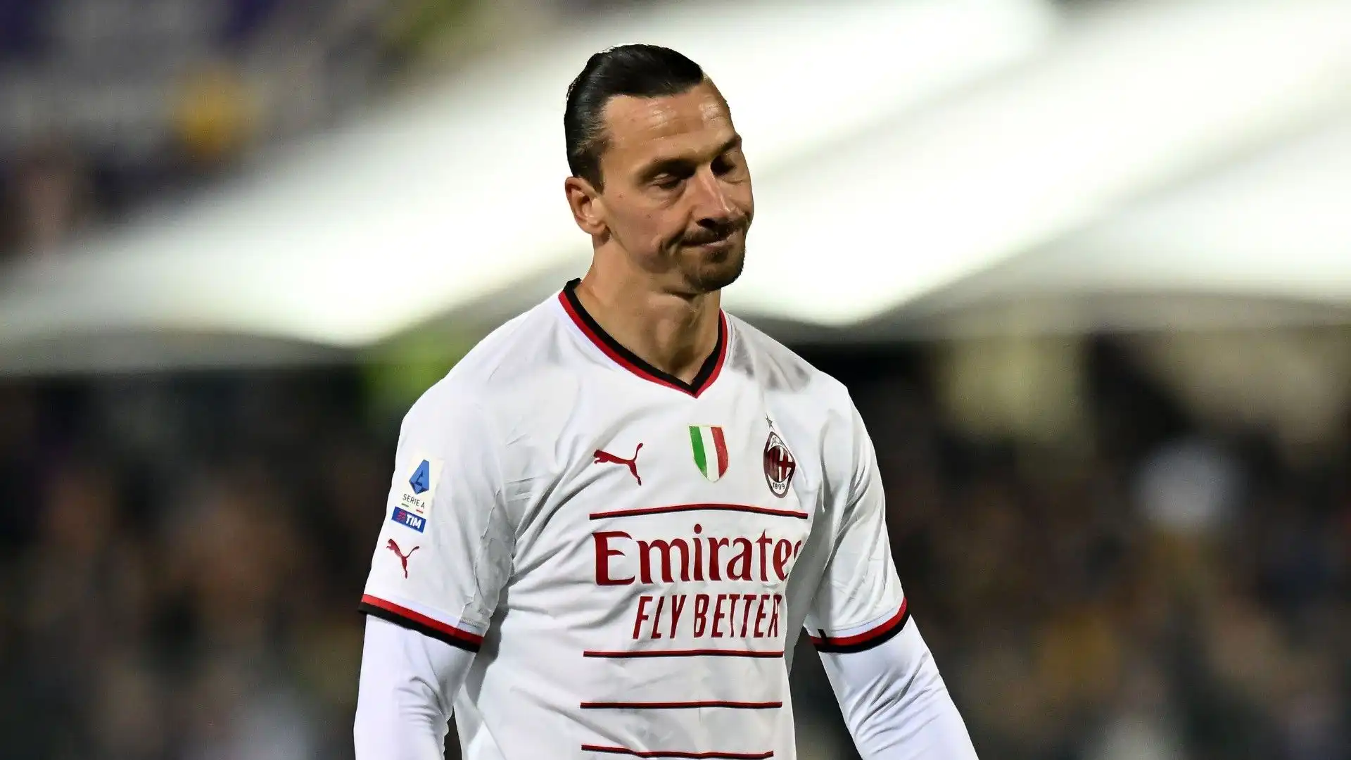 Milan sconfitto, le smorfie di Zlatan Ibrahimović. Le foto