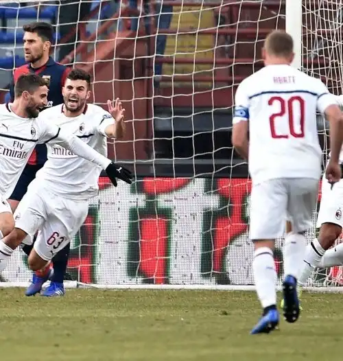 Genoa-Milan: Pagelloide rossonero
