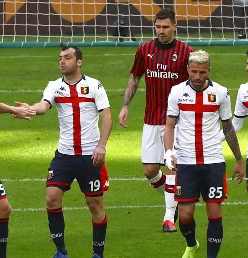 Colpaccio del Genoa, Milan ko a San Siro