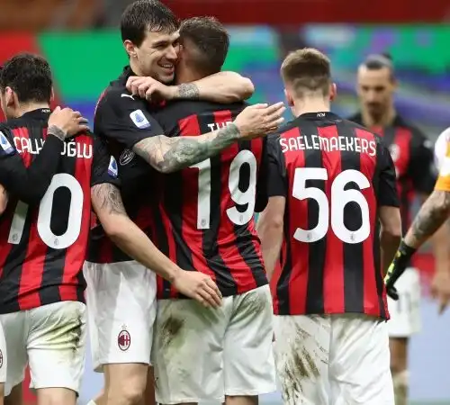 Il Milan si rialza: Calhanoglu e Theo stendono il Benevento