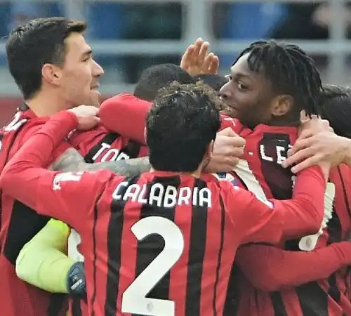 Leao spinge il Milan al primo posto, Samp ko a San Siro