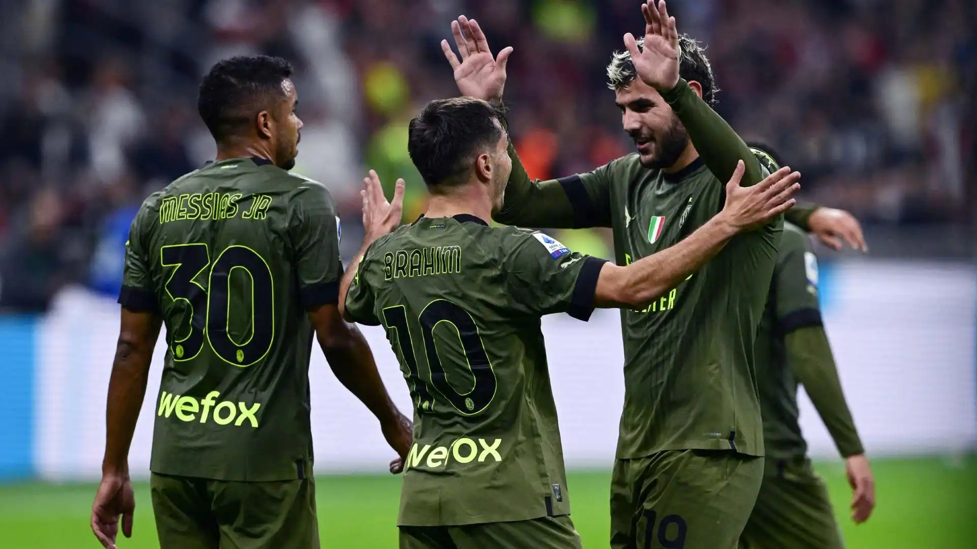 Il Milan super il Monza 4-1
