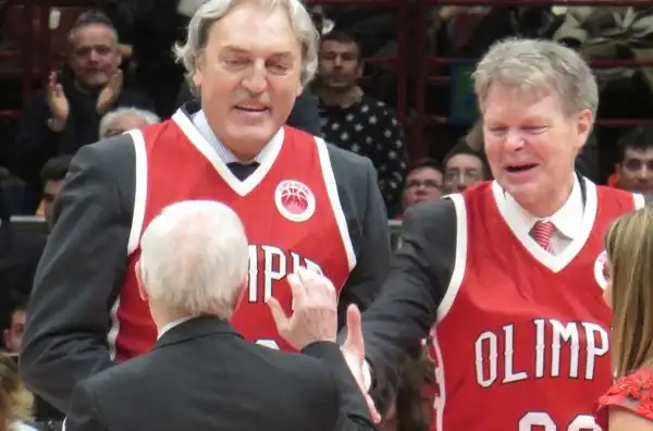 Le foto delle celebrazioni per gli 80 anni dell'Olimpia, con Meneghin, Fucka, Gallinari, Premier, Riva e tanti altri.