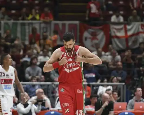Olimpia, Simon vede il ‘triplete’ come la Juve