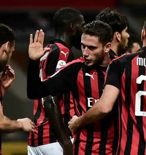 Milan-Sassuolo, pagelloide rossonero