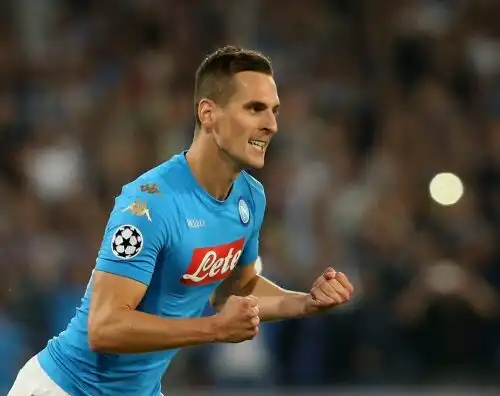 Napoli, Milik: “Torno fra gennaio e febbraio”