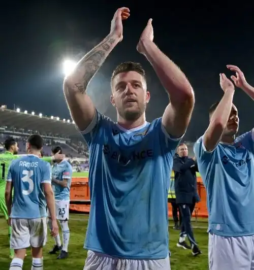 Lazio, Sergej Milinkovic-Savic manda un messaggio alla società