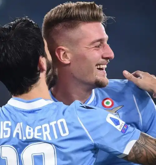 Milinkovic-Savic derubato mentre segna alla Juventus