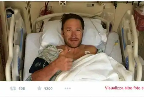 Bode Miller, caduta choc