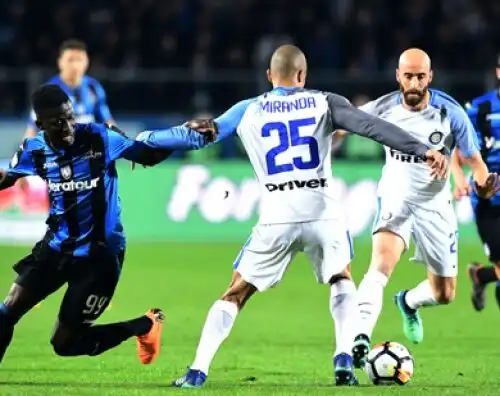 Inter, Miranda torna in gruppo