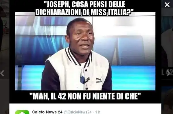 Anche gli appassionati di sport si sono scatenati dopo la frase di Alice Sabatini: "Avrei voluto vivere durante la Seconda Guerra Mondiale".