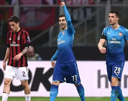 Incubo Milan, l’Arsenal vince a San Siro: 0-2