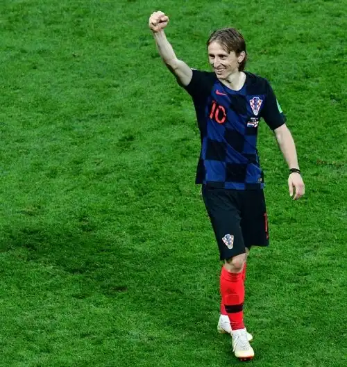 Modric il miglior calciatore del Mondiale