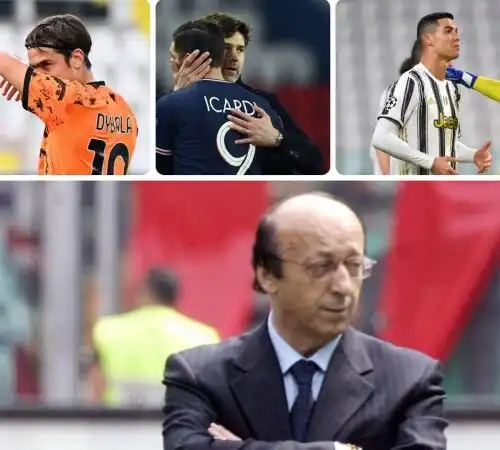 Moggi non ha dubbi su Dybala, Icardi e Ronaldo