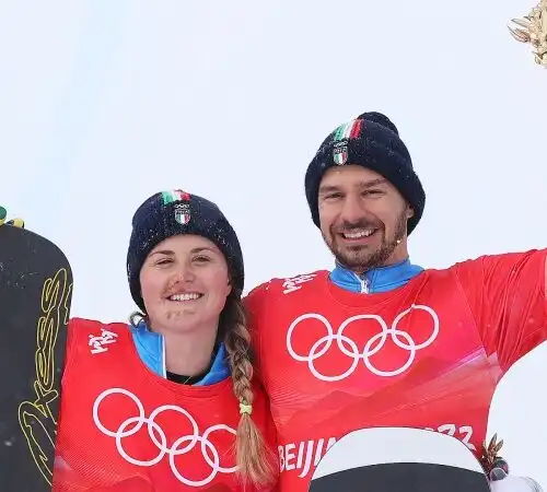 Pechino 2022, Moioli e Visintin d’argento: l’emozione degli snowboarder azzurri