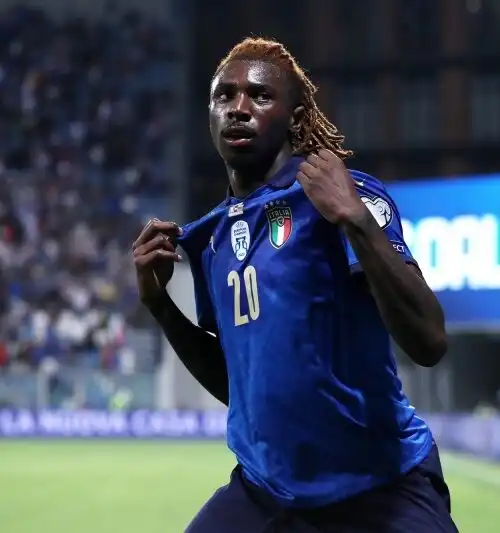 Moise Kean: “Non è stato facile vedere l’Europeo in tv”