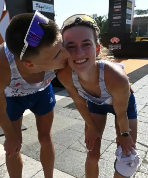 Mondiali di atletica: le foto del gesto che rimarrà nella storia