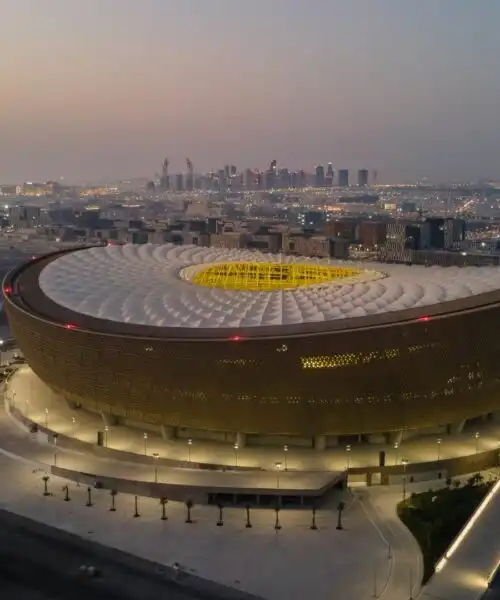 Mondiali in Qatar 2022: le foto dello stadio che ospiterà la finale