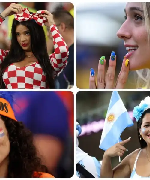 Mondiali, otto bellissime tifose che possono ancora sognare: le foto