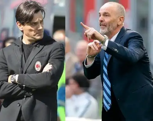 Montella e Pioli si sentono ancora in corsa
