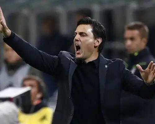 Montella: “Scudetto? Freniamo l’euforia”