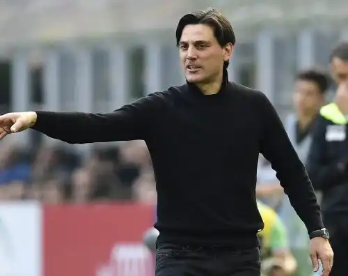 Milan, Montella: “Volata fino alla fine con l’Inter”