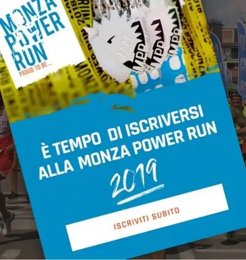 Monza Power Run 2019: iscrizioni aperte