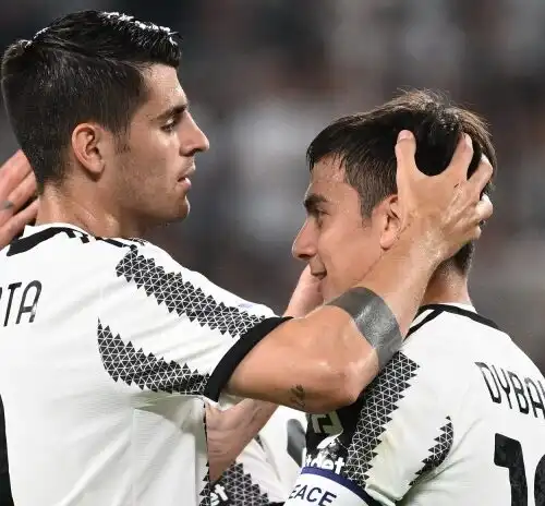 Juventus, l’addio a Paulo Dybala e Alvaro Morata: “Grazie”