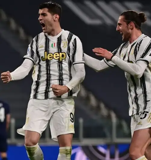 Juventus, 3-1 dopo la sofferenza: Morata stende la Lazio