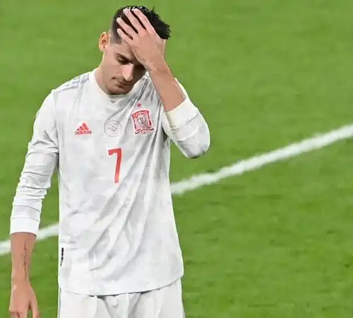 Euro2020, Alvaro Morata ancora nel mirino: augurano morte e malattie a lui e famiglia