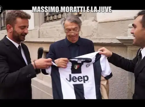 Massimo Moratti si ‘arrende’: “Forza Juve!”