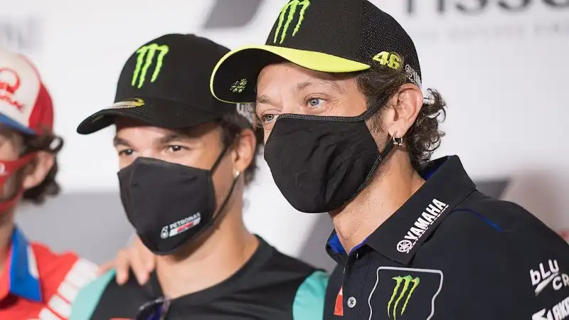 Franco Morbidelli non ha dubbi su Valentino Rossi